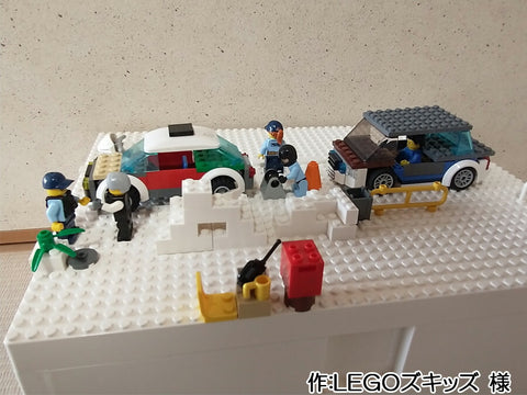 雪で立ち往生(LEGOズキッズ 様)