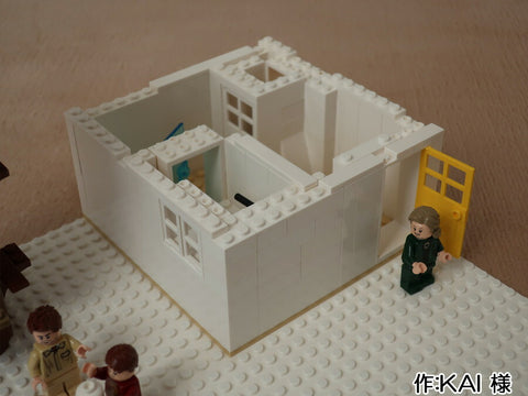 雪だるまを作る家族(KAI 様)