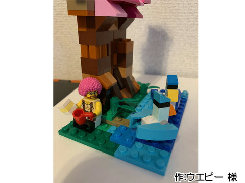 桜の木の上と下で。(ウエピー 様)