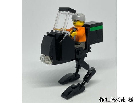 未来のフードデリバリー?(しろくま 様)