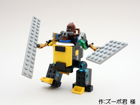 工事現場で働くロボット(ズーボ君 様)