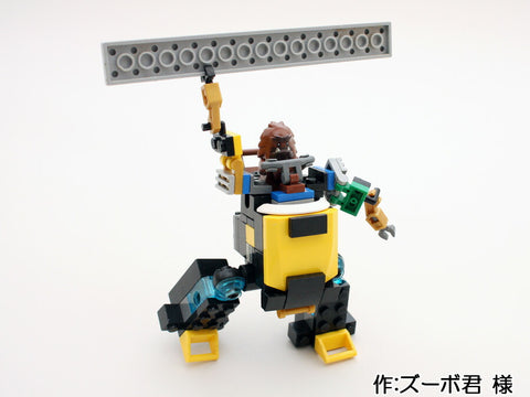 工事現場で働くロボット(ズーボ君 様)