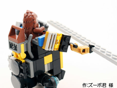 工事現場で働くロボット(ズーボ君 様)