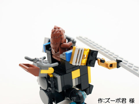 工事現場で働くロボット(ズーボ君 様)