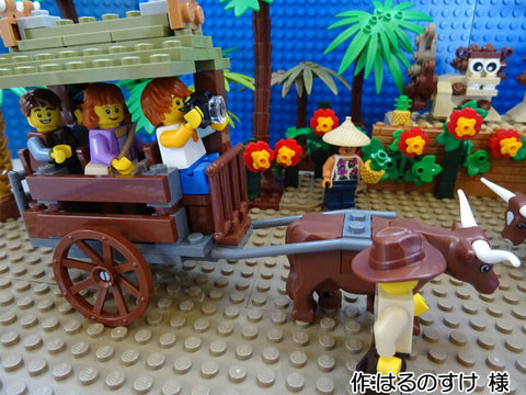 沖縄観光 水牛車(はるのすけ 様)