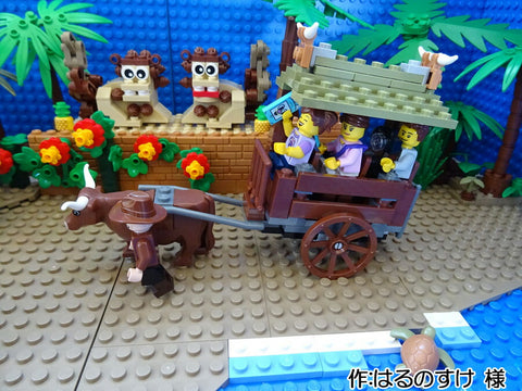 沖縄観光 水牛車(はるのすけ 様)