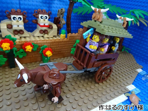 沖縄観光 水牛車(はるのすけ 様)