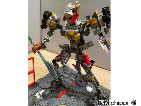 悪者ロボットから街を守る!(Michippi(みちっぴー) 様)