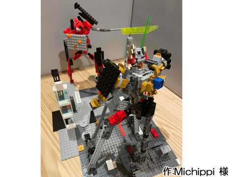 悪者ロボットから街を守る!(Michippi(みちっぴー) 様)