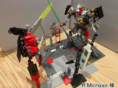 悪者ロボットから街を守る!(Michippi(みちっぴー) 様)