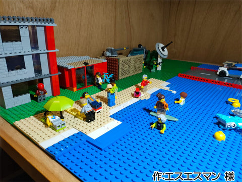 あまり繁盛していないビーチ(エスエスマン 様)