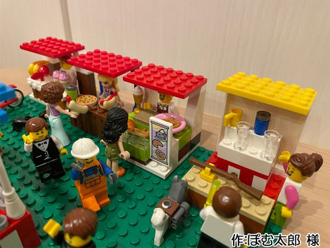 神社の盆踊り(ぽむ太郎 様)