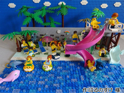 迫力のウォータースライダー(はるのすけ 様)