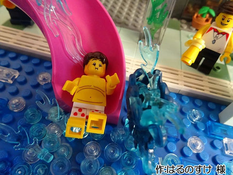 迫力のウォータースライダー(はるのすけ 様)