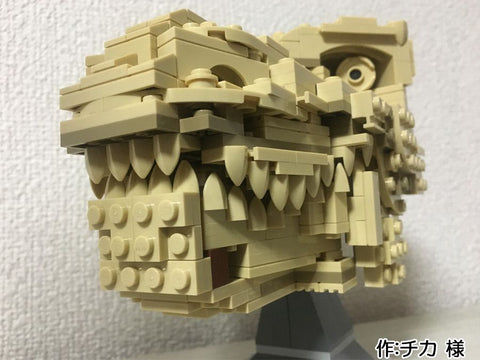 ティラノサウルスの頭(チカ 様)