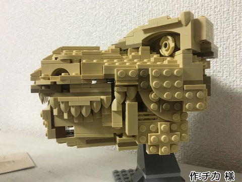 ティラノサウルスの頭(チカ 様)