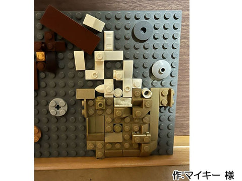 うさぎの餅つき(マイキー 様)