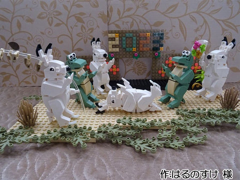 鳥獣戯画(はるのすけ 様)