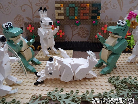 鳥獣戯画(はるのすけ 様)