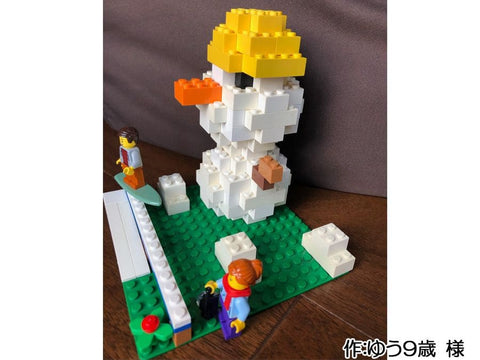 巨大雪だるま(ゆう9歳 様)