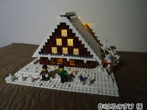 合掌造りの雪景色(はるのすけ 様)