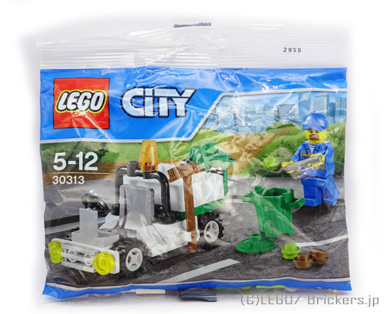 レゴ セット レゴシティ/はたらく車 ゴミ収集車 ポリバック #30313
