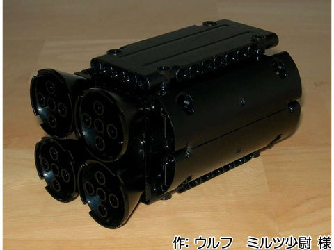 レゴ シティ スペースシャトル用追加ブースター(ウルフ ミルツ少尉 様)