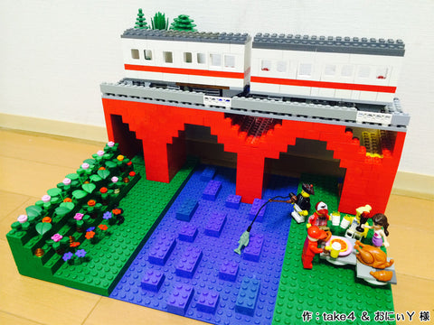 新緑の中を走る列車(take4 & おにぃY 様)