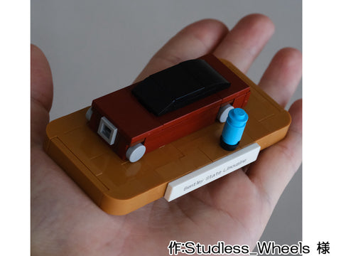 乗車前のエレザベス女王(Studless_Wheels 様)