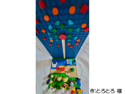 スイカ割りをしていたら、花火がドッカ~ン(とろとろ 様)