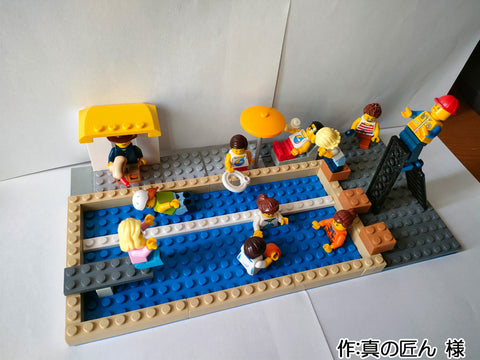 夏のプールサイド(真の匠ん 様)