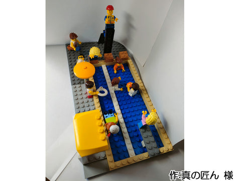 夏のプールサイド(真の匠ん 様)