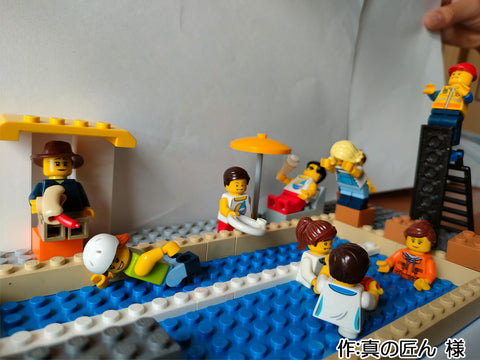 夏のプールサイド(真の匠ん 様)