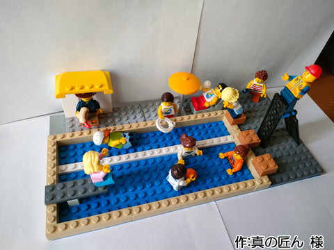 夏のプールサイド(真の匠ん 様)