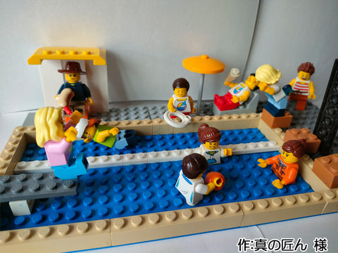 夏のプールサイド(真の匠ん 様)