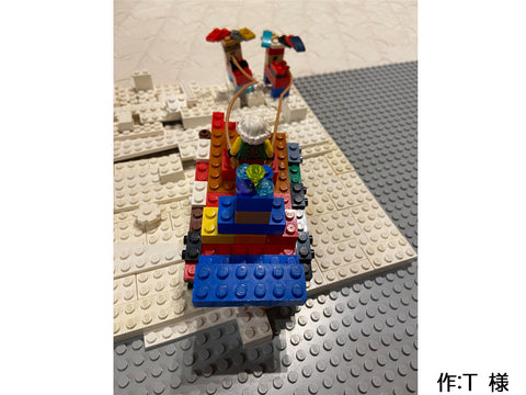 2匹のトナカイと雪道散歩(T 様)