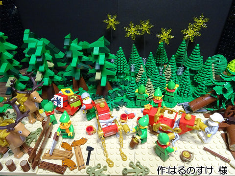 森の中でソリ作り(はるのすけ 様)