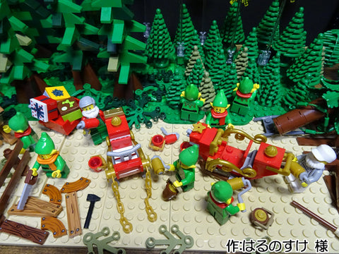 森の中でソリ作り(はるのすけ 様)