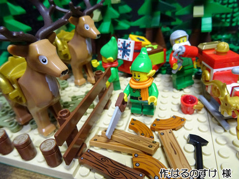 森の中でソリ作り(はるのすけ 様)