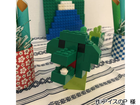 富士山の前にいる龍(アイスのP 様)