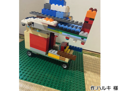 山車と獅子舞(ハルキ 様)