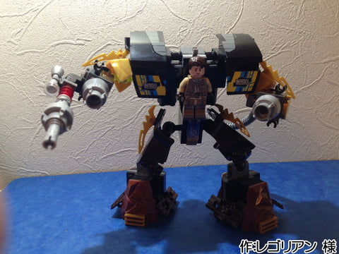 2050年の宇宙探査ロボ(レゴリアン 様)