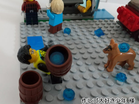 突然の雨(レゴ大好き少年 様)