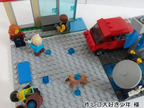 突然の雨(レゴ大好き少年 様)