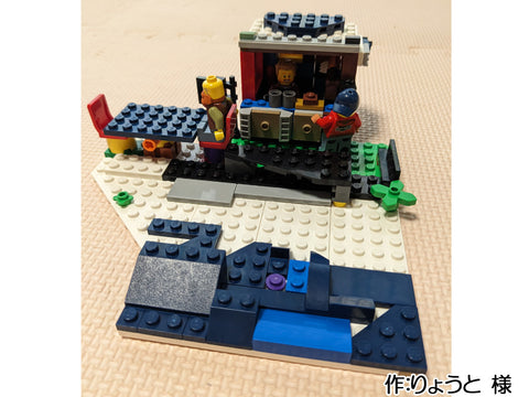 海を見ながらごはん(りょうと 様)