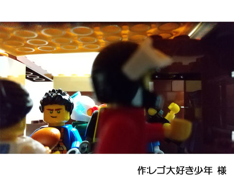 海の上の海の家(レゴ大好き少年 様)