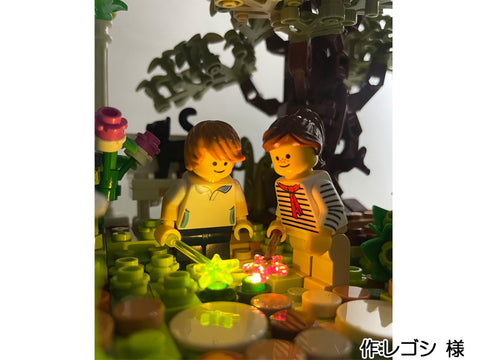 公園で花火(レゴシ 様)