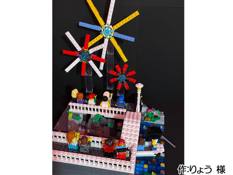 川沿いの花火(りょう 様)