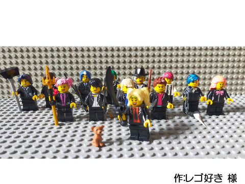 犬派の黒の組織、猫派の白の組織(レゴ好き 様)