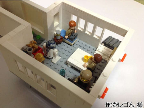 大気圏を突破する家(かレゴん 様)